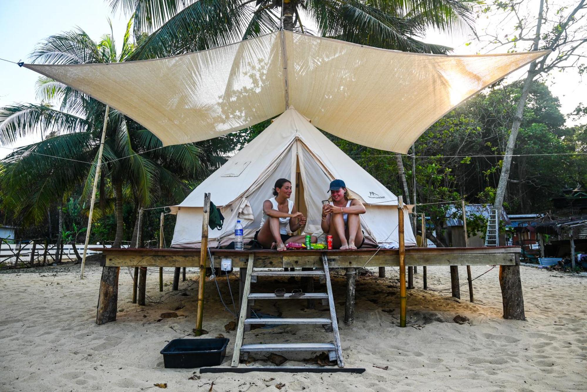 Long Beach Camp Pulau Perhentian Kecil Екстериор снимка
